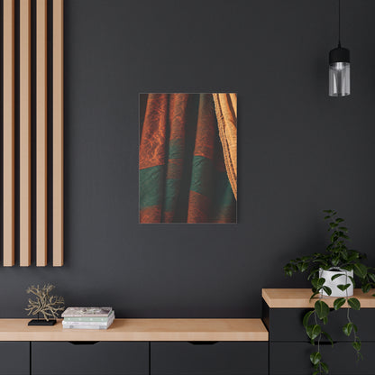 Earth-Toned Textile Layers Wall Art & Canvas Prints