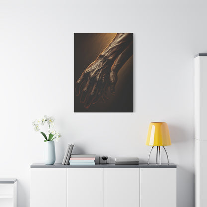 Echoes of Resilience Hand Study Wall Art & Canvas Prints