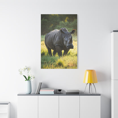 Quiet Strength Rhino Wall Art & Canvas Prints