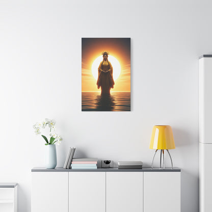Golden Horizon Goddess Wall Art & Canvas Prints
