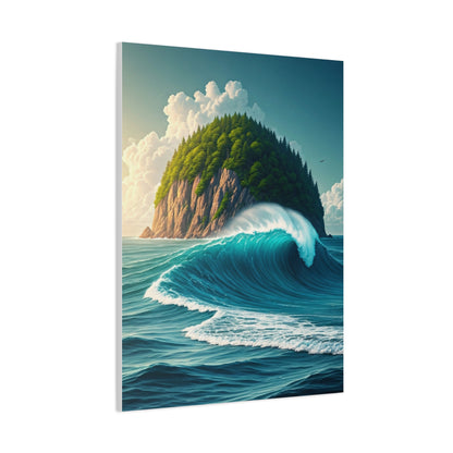 Island Wave Sanctuary Wall Art & Canvas Prints