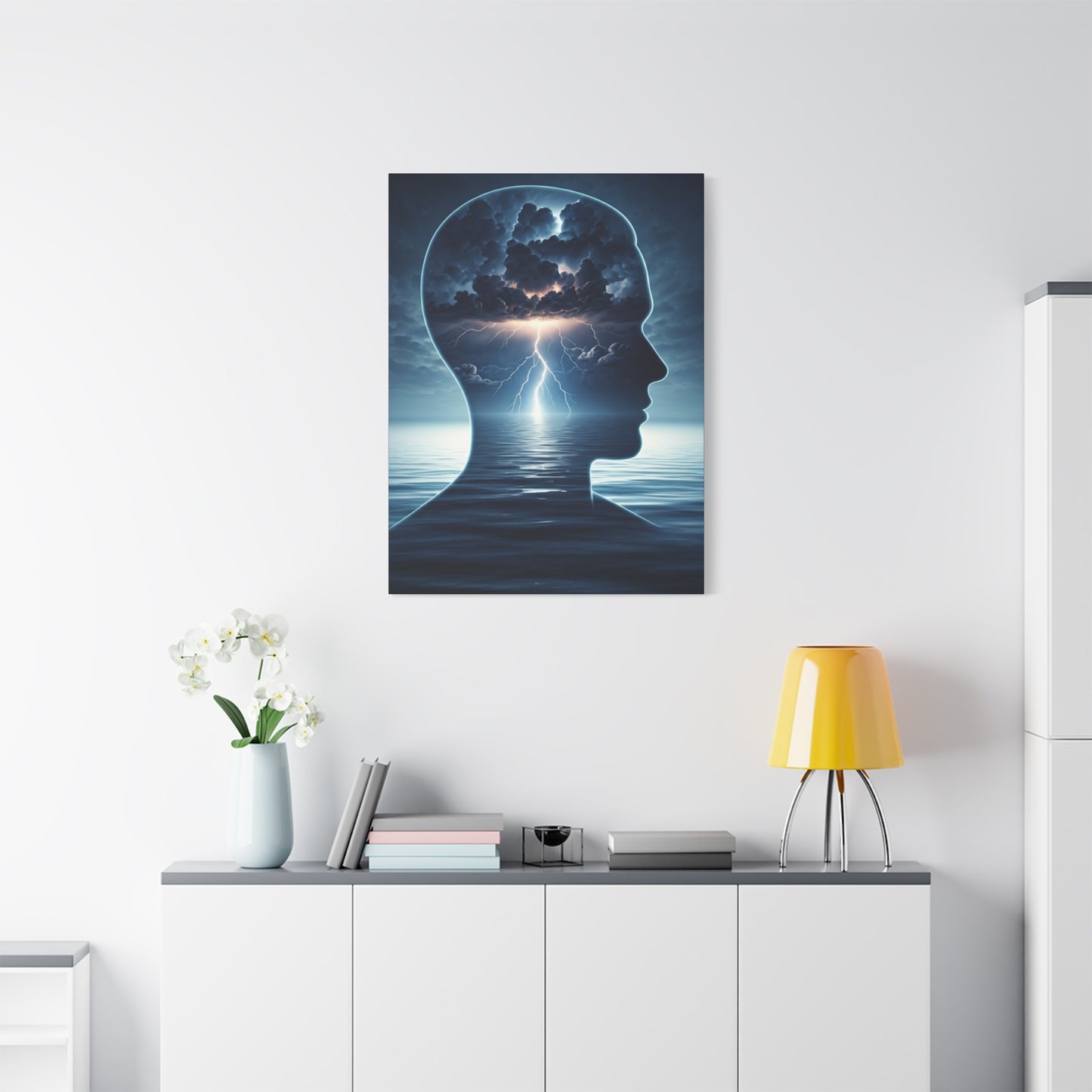 Mind Storm Reflection Wall Art & Canvas Prints