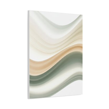 Abstract Neutral Flow Art Wall Art & Canvas Prints