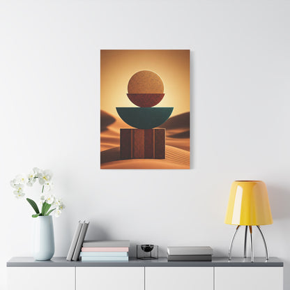 Desert Balance Geometry Wall Art & Canvas Prints