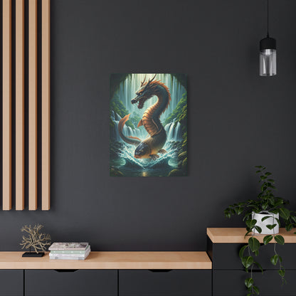 Dragon of the Emerald Falls Wall Art & Canvas Prints