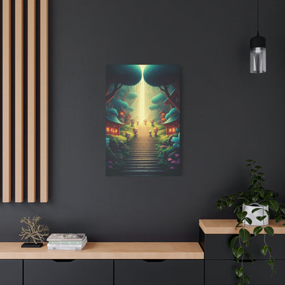 Enchanted Forest Stairway Wall Art & Canvas Prints