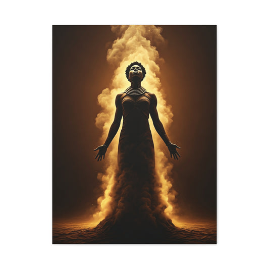 Crowned Majesty Queen Aura Wall Art & Canvas Prints