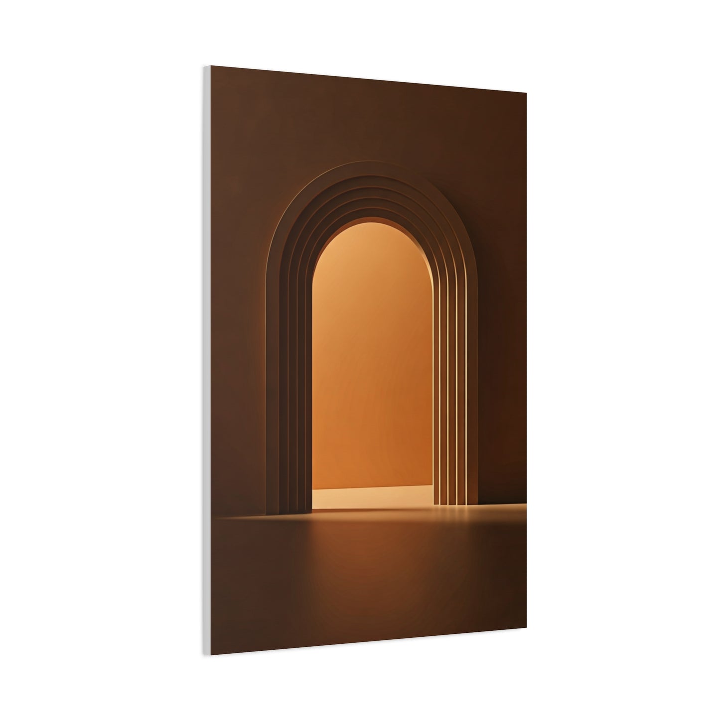 Warm Architectural Archway Glow Wall Art & Canvas Prints