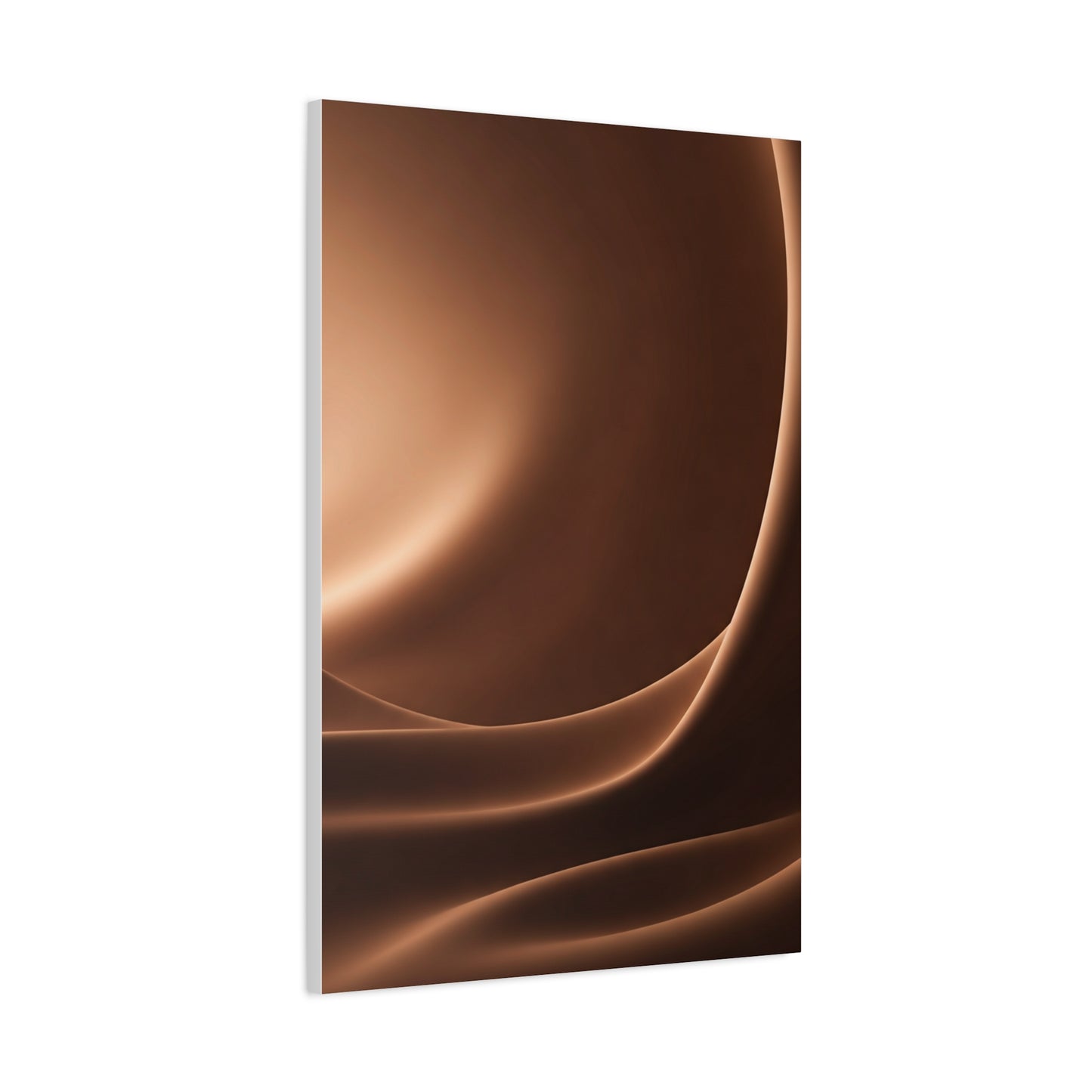 Bronze Silk Flow Wall Art & Canvas Prints