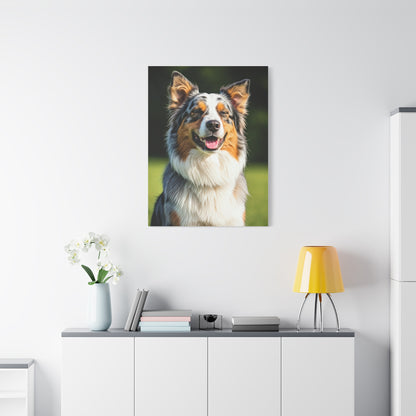 Bright Meadow Aussie Smile Wall Art & Canvas Print