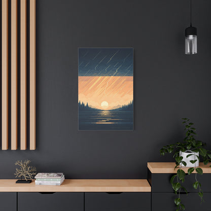 Rainfall at Dusk Wall Art & Canvas Prints