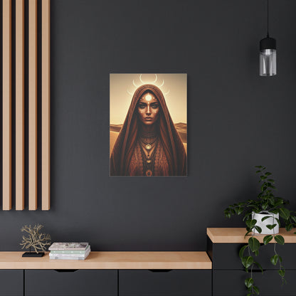 Moonlit Desert Priestess Wall Art & Canvas Prints