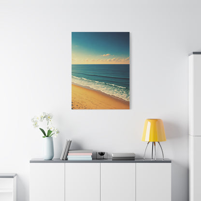 Golden Coastline Aerial Beach Wall Art & Canvas Prints
