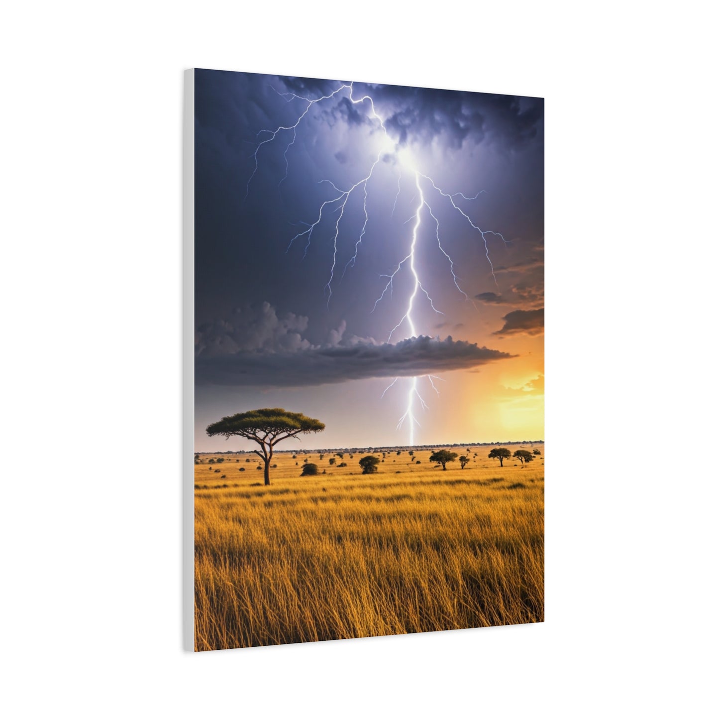 Golden Savannah Horizon Wall Art & Canvas Prints