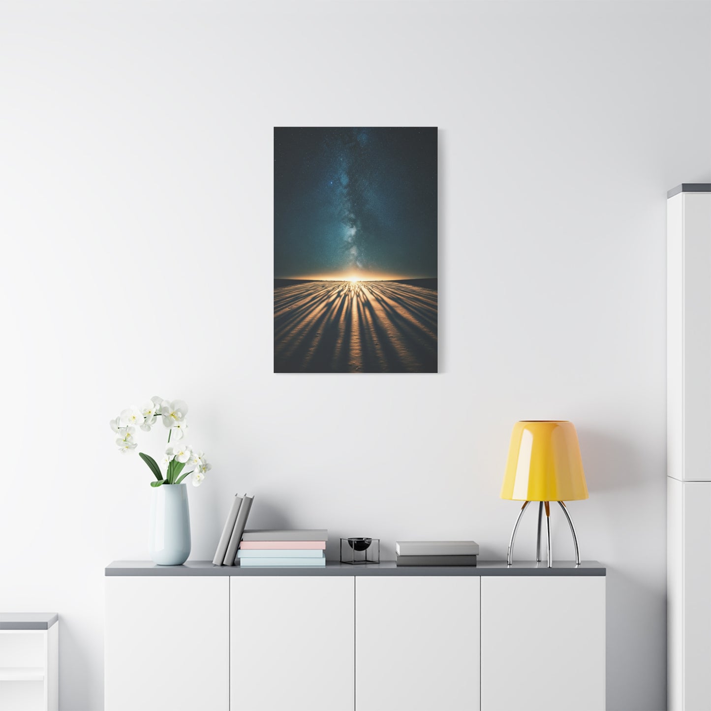Milky Way Horizon Glow Wall Art & Canvas Prints