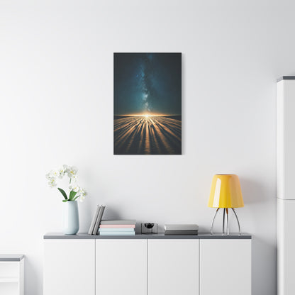 Milky Way Horizon Glow Wall Art & Canvas Prints