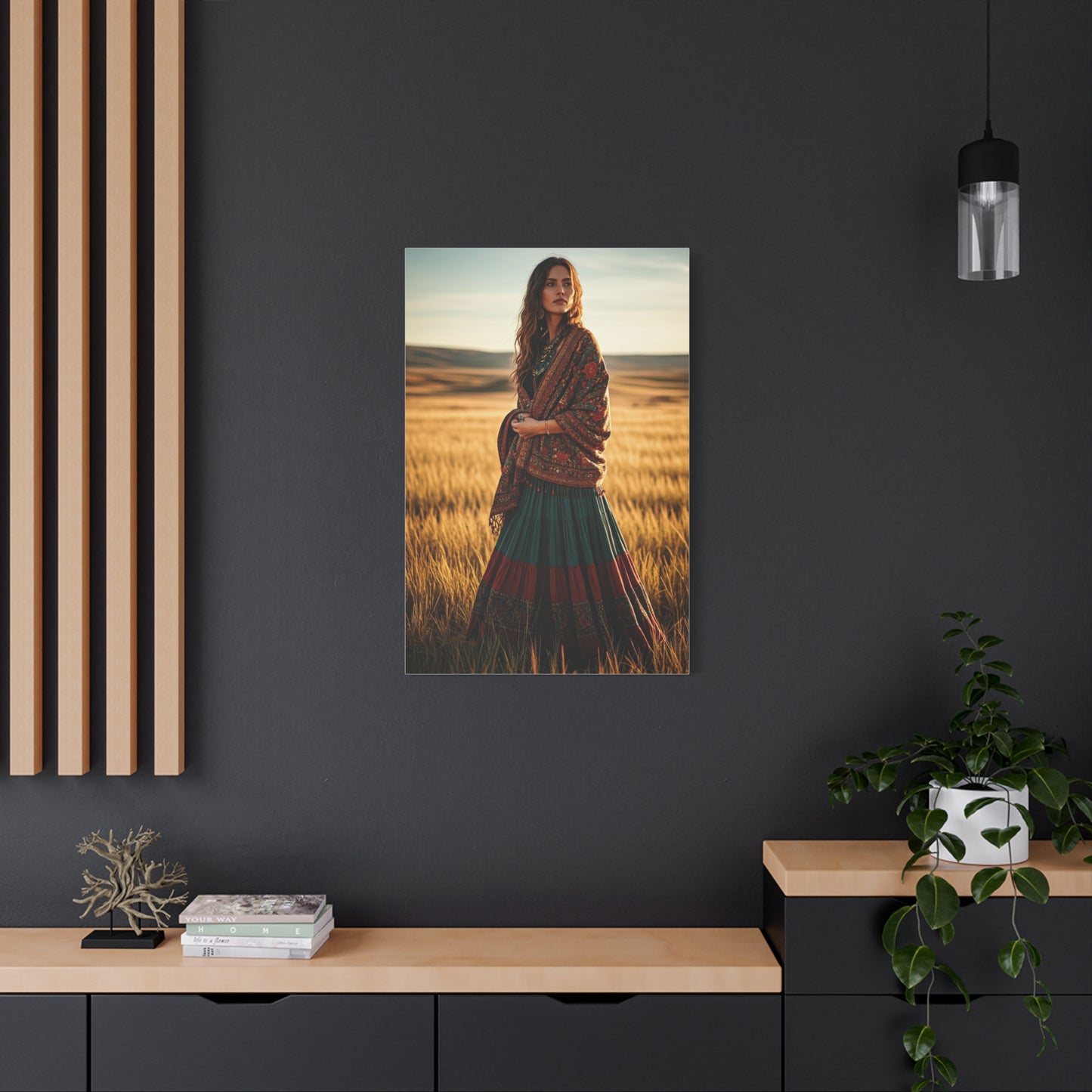 Golden Prairie Bohemian Muse Wall Art & Canvas Prints