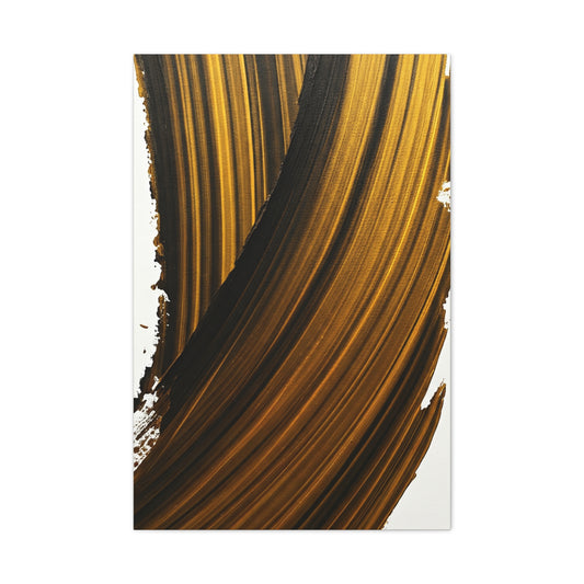 Amber Current Abstract Wall Art & Canvas Prints