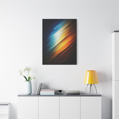 Diagonal Light Fusion Abstract Wall Art & Canvas Prints