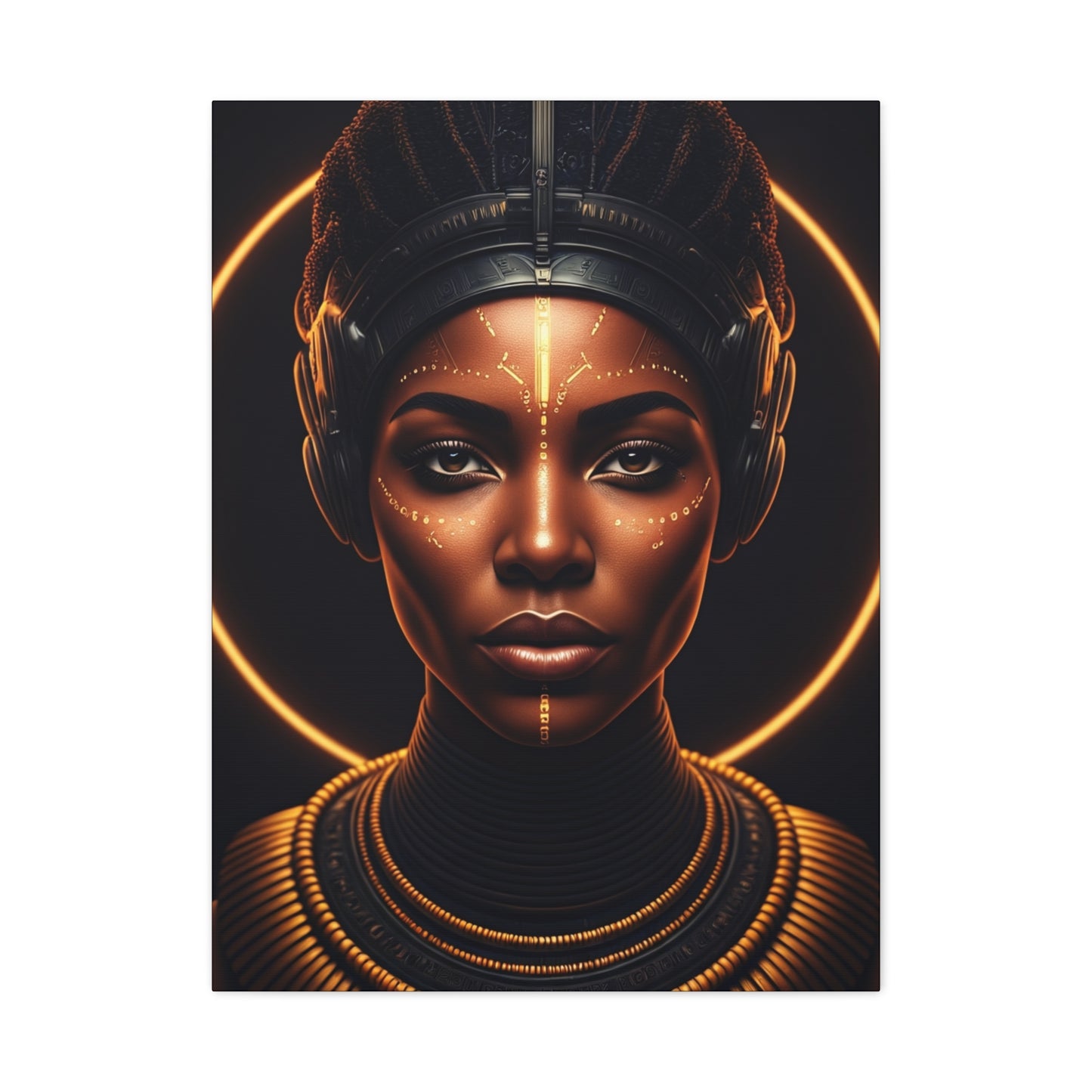 Divine Queen Eclipse Wall Art & Canvas Prints