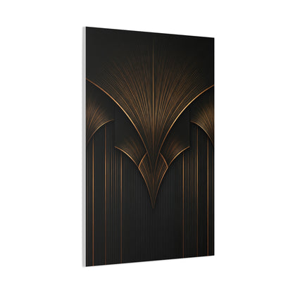 Golden Fan Vault Deco Wall Art & Canvas Prints