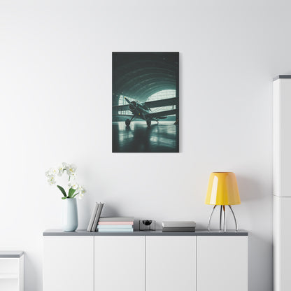 Modern Hangar Aircraft Silence Wall Art & Canvas Prints