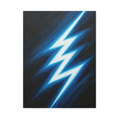 Electric Lightning Strike Abstract Wall Art & Canvas Prints