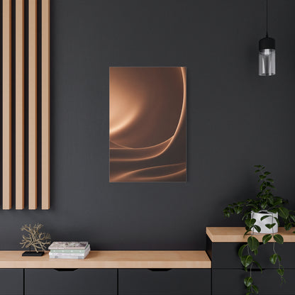 Bronze Silk Flow Wall Art & Canvas Prints