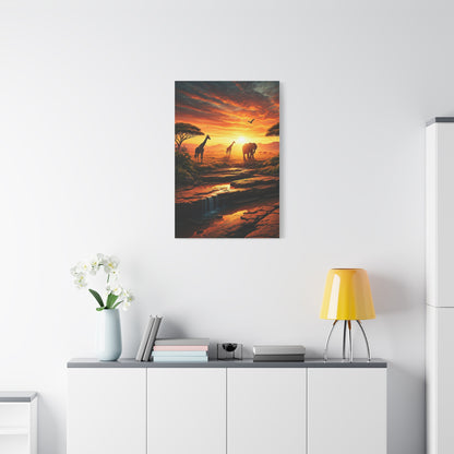 Sunset Wings Over Water Wall Art & Canvas Prints