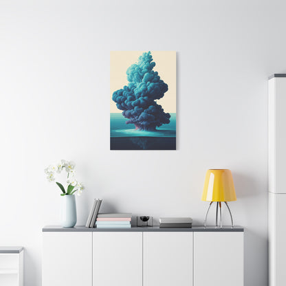 Rising Tide Mist Form Wall Art & Canvas Prints