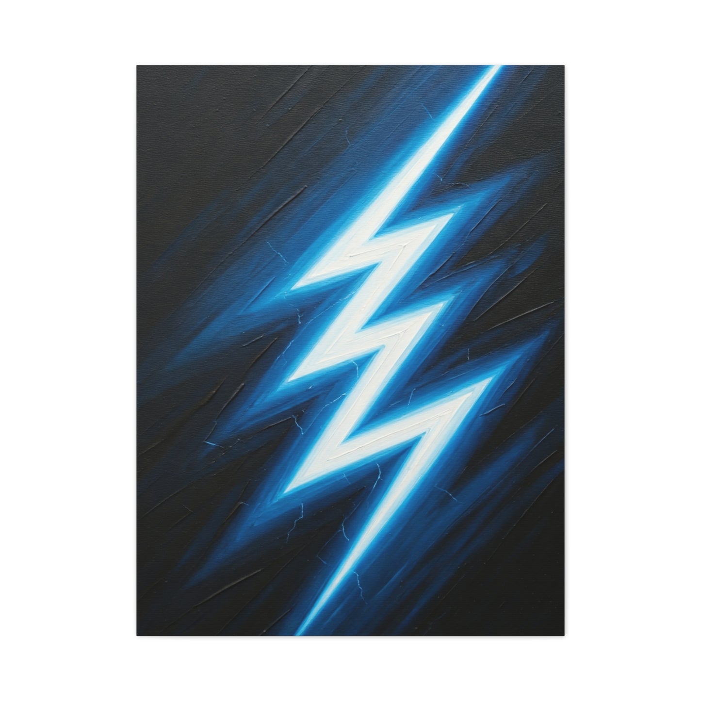 Electric Lightning Strike Abstract Wall Art & Canvas Prints