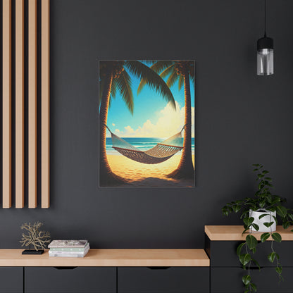 Hammock Paradise Escape Wall Art & Canvas Prints