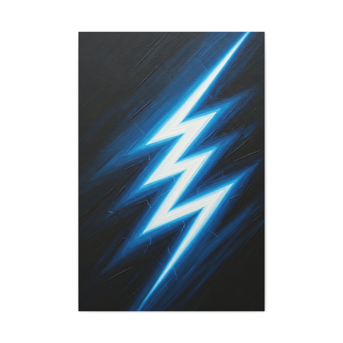 Electric Lightning Strike Abstract Wall Art & Canvas Prints