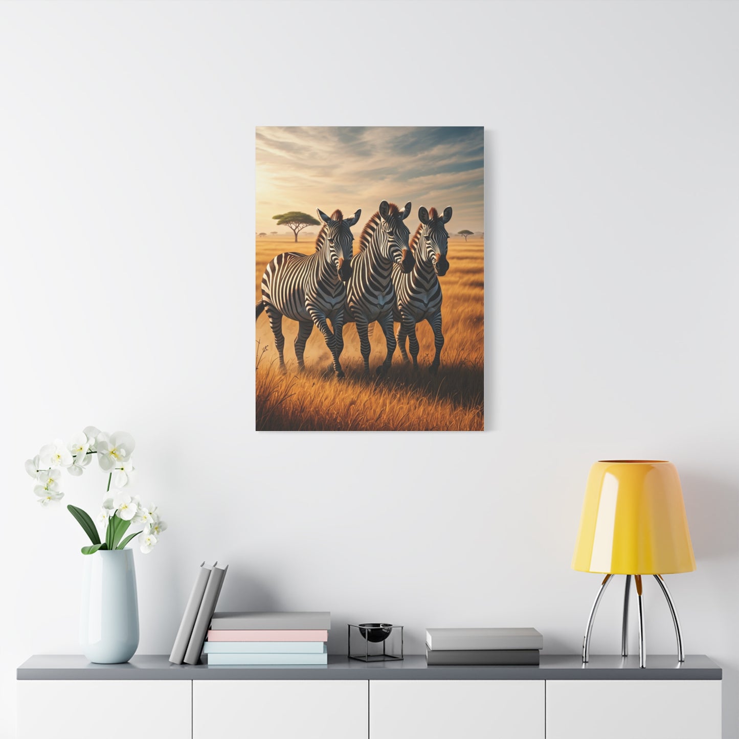 Zebra Spirit Herd Wall Art & Canvas Prints