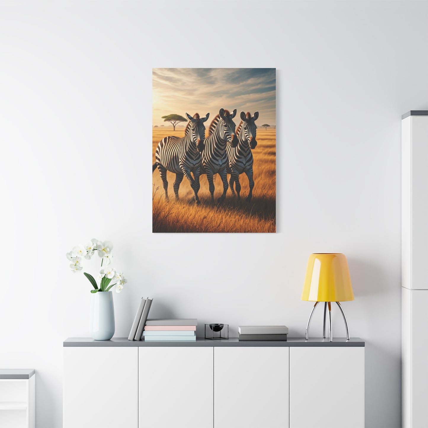 Zebra Spirit Herd Wall Art & Canvas Prints