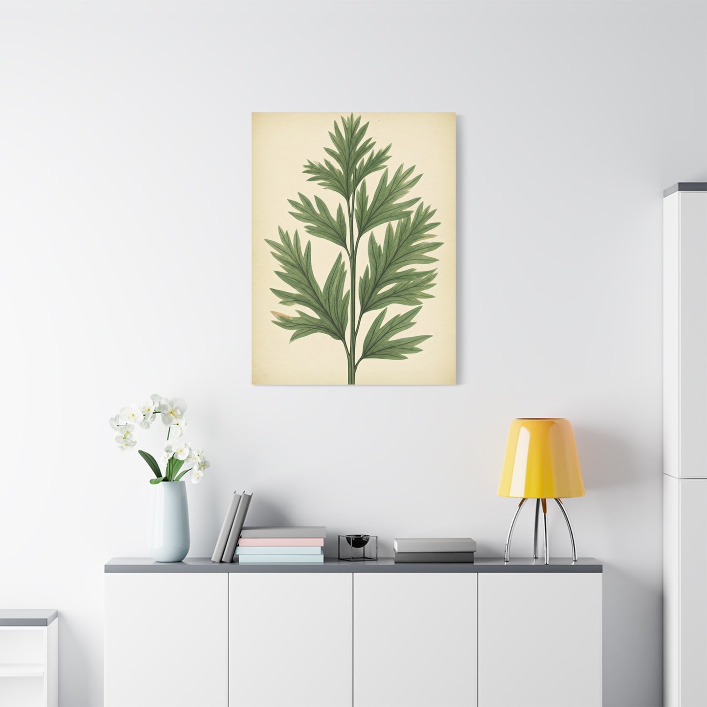 Botanical Herb Study Vintage Wall Art & Canvas Prints