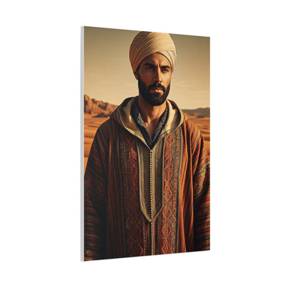 Nomadic Desert Soul Portrait Wall Art & Canvas Prints
