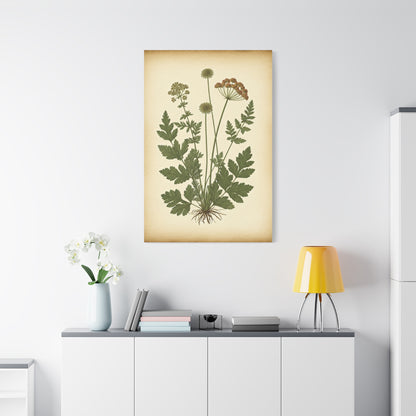 Antique Herbal Arrangement Wall Art & Canvas Prints