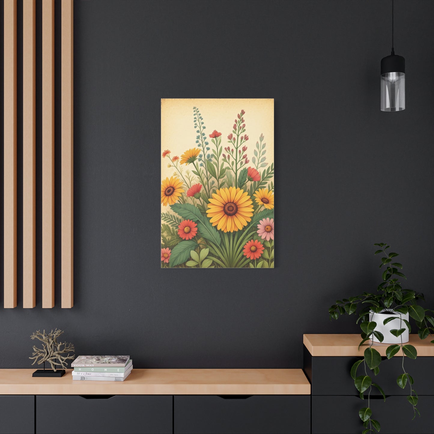Desert Wildflower Harmony Wall Art & Canvas Prints