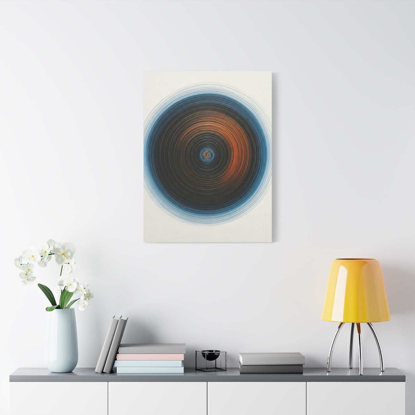 Circular Depth Abstract Wall Art & Canvas Prints