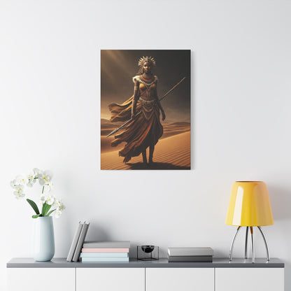 Desert Warrior Goddess Wall Art & Canvas Prints