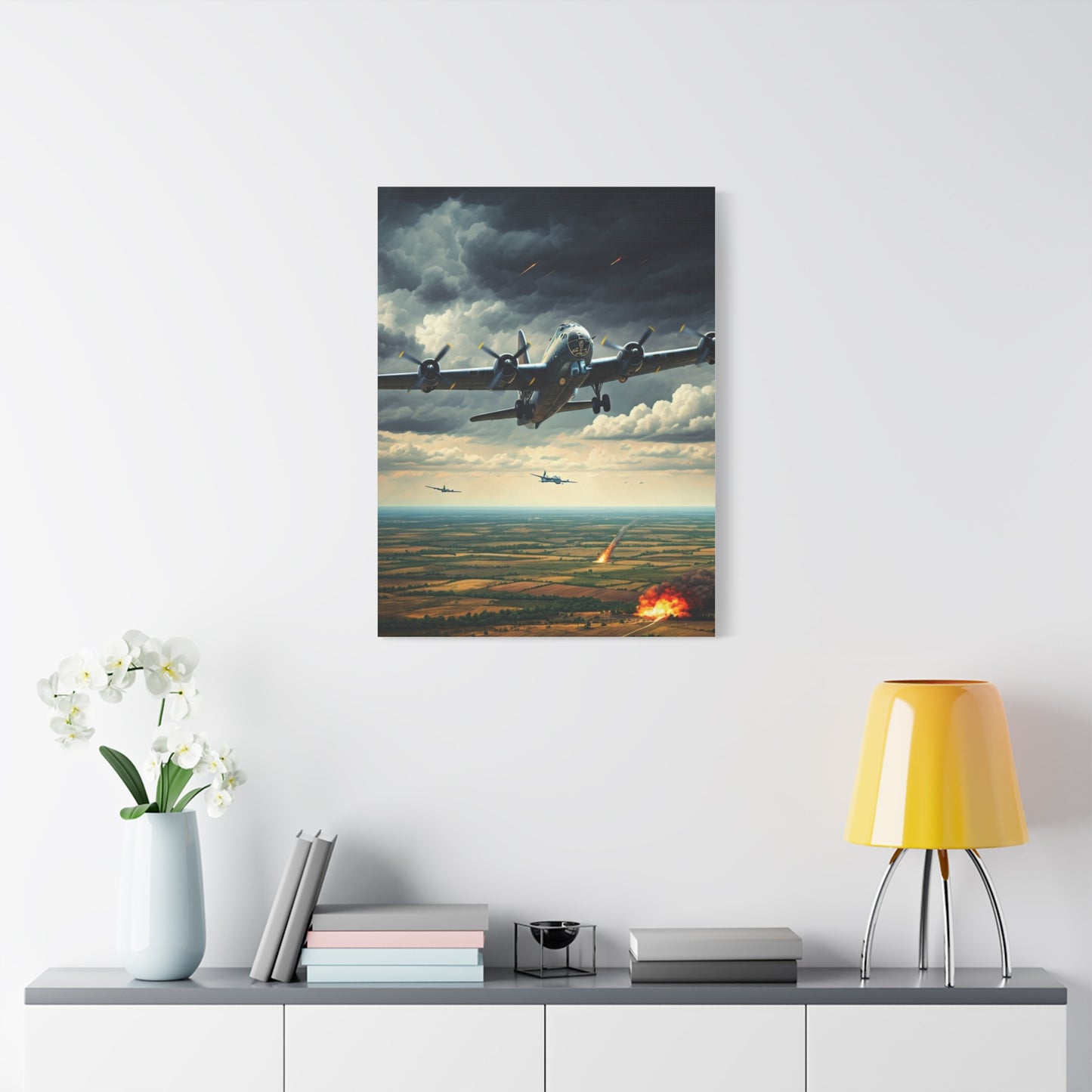 Aircraft Carrier Launch Mission Wall Art & Canvas Prints