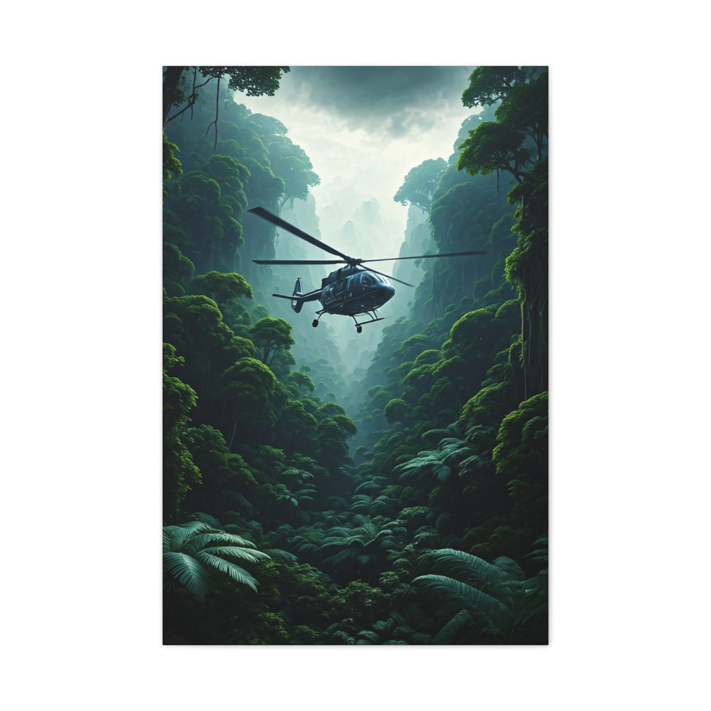 Jungle Canyon Flight Expedition Wall Art & Canvas Prints