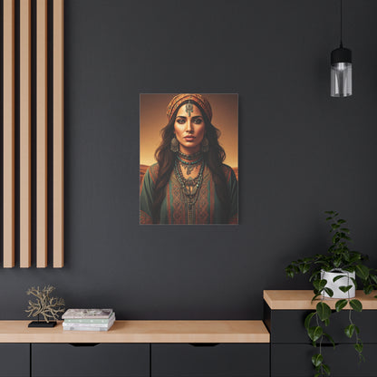 Tribal Grace Bohemian Queen Wall Art & Canvas Prints