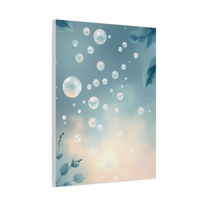 Floating Bubbles Tranquility Wall Art & Canvas Prints