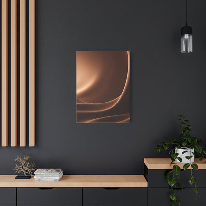 Bronze Silk Flow Wall Art & Canvas Prints