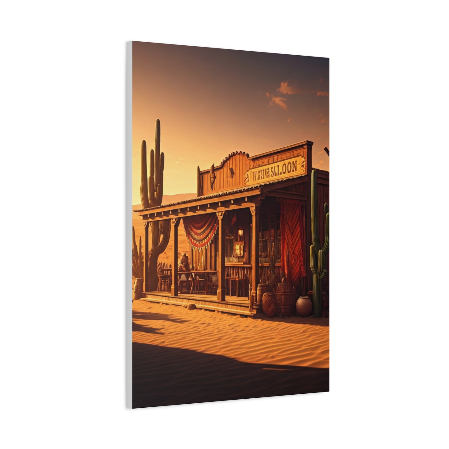 Desert Saloon Escape Wall Art & Canvas Prints