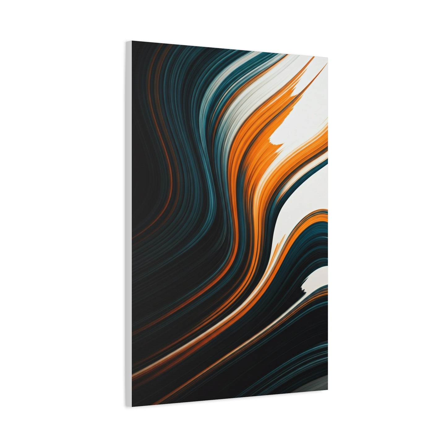Dark Streamline Abstract Wall Art & Canvas Prints