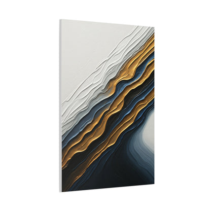 Golden Contours Wall Art & Canvas Prints