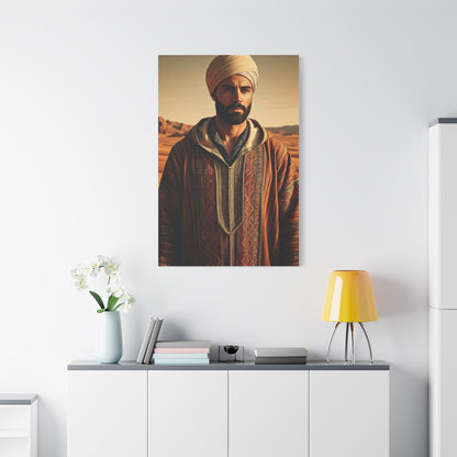 Nomadic Desert Soul Portrait Wall Art & Canvas Prints